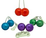 Gifton Vintage Clackers Balls Plastic Click Clack Novelty Gift for Kids Boys view 7