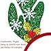 Whaline 6 Packs Christmas Headbands Reindeer Costume Hair Bands Elves Party Hats Accessories Gifts for Christmas Holiday