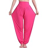 Hoerev Women Super Soft Yoga Pants Dance Trousers Lounge Pant