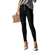 POTILI Womens Ripped Jeans Stretch Skinny Jeans for Women Butt Lifting Distressed Jeans High Waisted Denim Pants Light Blue