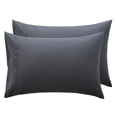 Buy Bedsure Dark Grey Pillowcase Set King Size 20 X 40 Inches Bed Pillow Cover Brushed Microfiber Wrinkle Fade Stain Resistant Envelop Closure Pillow Case Set Of 2 Online In Germany B07pj58pxc
