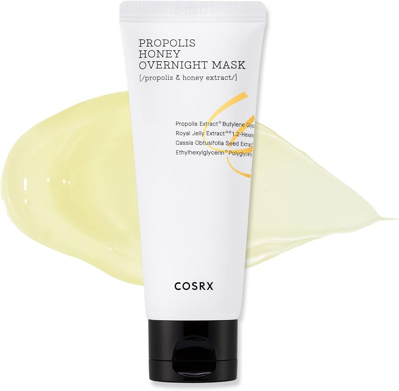 COSRX Full Fit Propolis Honey Overnight Mask 60ml Korean Skincare Hydration
