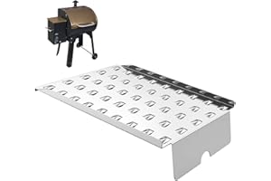 BQMAX Drip Tray Heat Baffle Replacement Parts for Camp Chef 24 Series Pellet Grills, Woodwind SG 24, PG24SG-4, SmokePro SG/XT/STX 24, Drip Pan for Traeger Pro 575 20 22 Series for Camp Chef PG24 Griddle