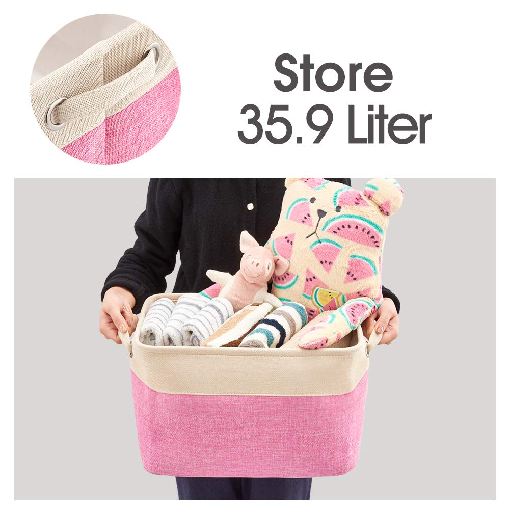 EZOWare 3 Pcs Caja de Almacenaje Armarios Ropa Cestas Organizador de