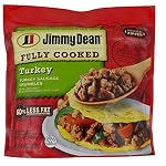 Jimmy dean fully cooked hearty sausage crumbles Turkey (077900196317)