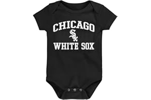 Outerstuff MLB Officially Licensed 0-24 Months City Headline Arch Logo Creeper Bodysuit Romper