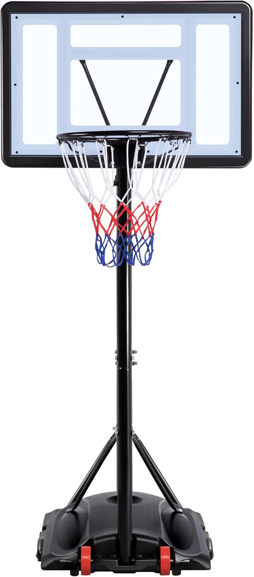 Yaheetech Portable Basketball Hoop Stand 170.5-230.5 cm Height Adjustable