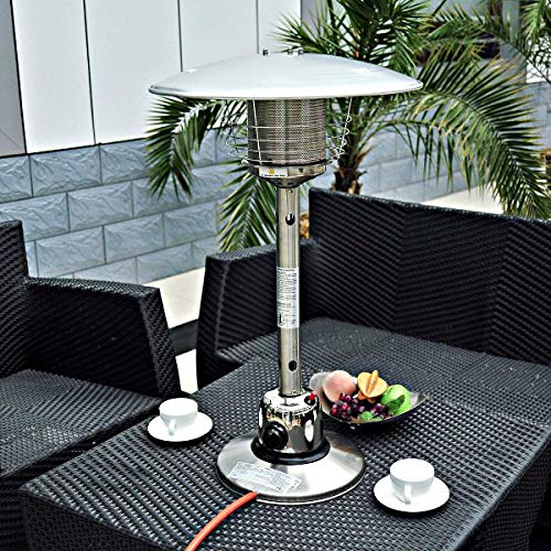 Buy garden mile® Table Top 4000W Steel Propane Butane Patio Heater