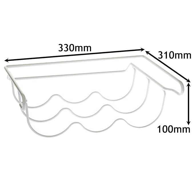 Spares2go - Estante universal para botellas de vino (33 x 31 x 10 ...