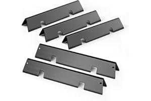 AOREWTGGH 7636 Flavorizer Bars for Weber Spirit I&II 300, Spirit E310 E320 E330 S310 S320 S330 Grills,67046 Porcelain-enameled for Weber GS4 Spirit II 300 Series, 15.3 Inch Heat Plate for Weber 69797 68843