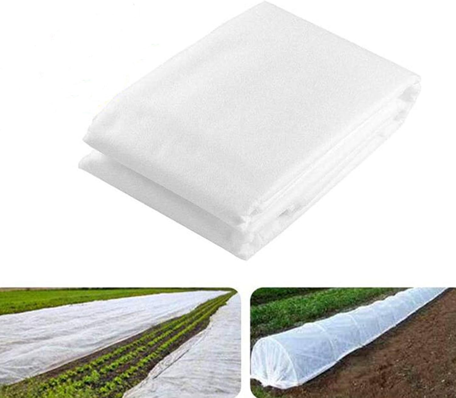 loofeng Plant Cover, Frost Protection for Plants, Garden Bed Cover, Row Covers for Vegetables, Winter Outdoor Plant Covers Freeze Protection
