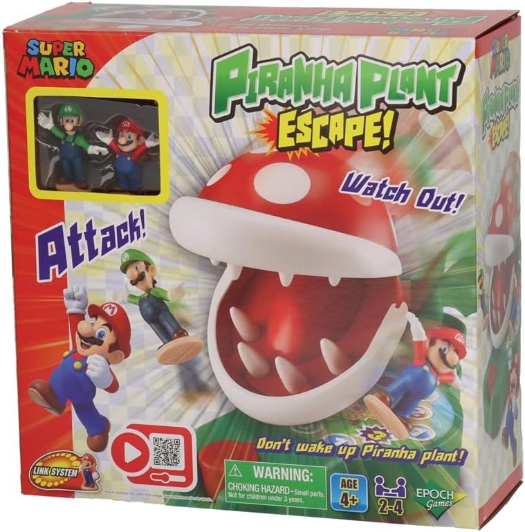 Epoch Games Super Mario Piranha Plant Escape 7357 Board Game