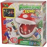 EPOCH Games - Super Mario Piranha Plant Escape Tabletop Game | Tiptoe past the chomping plant to escape - press-your-luck turns with jump-scare giggles for all players, Ages 4+
