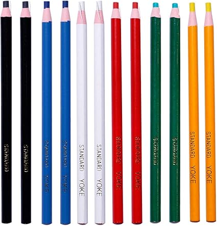 Jiacuo 12 Stks Peel Off Marker Vet Potlood Gekleurd Krijt Pen Papier Roll Wax Potlood Voor Metalen Glas Stof Kunstbenodigdheden Amazon Nl