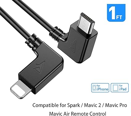 Amazon Com Rcstyle Mavic Mini Spark Otg Cable For Iphone To