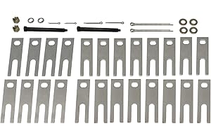 LAFORMO Stainless Steel Trailing Arm Shim Kit With Hardware Compatible With Chevy Corvette 1963-1982 (Never Rust.)