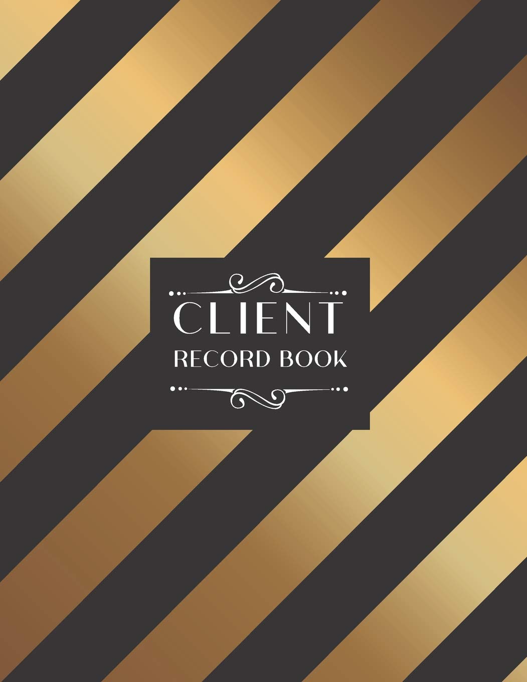 Client Record Book Personal Client Tracking Log With A Z