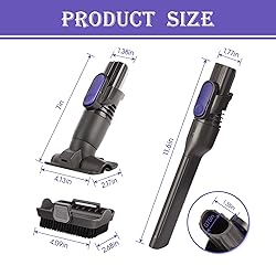 Vacuum Crevice Tool Brush Replacement Parts
