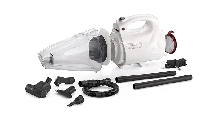 BLACK+DECKER VH802 800-Watt, 900ml dustbowl,150 Air Watts High Suction Bagless