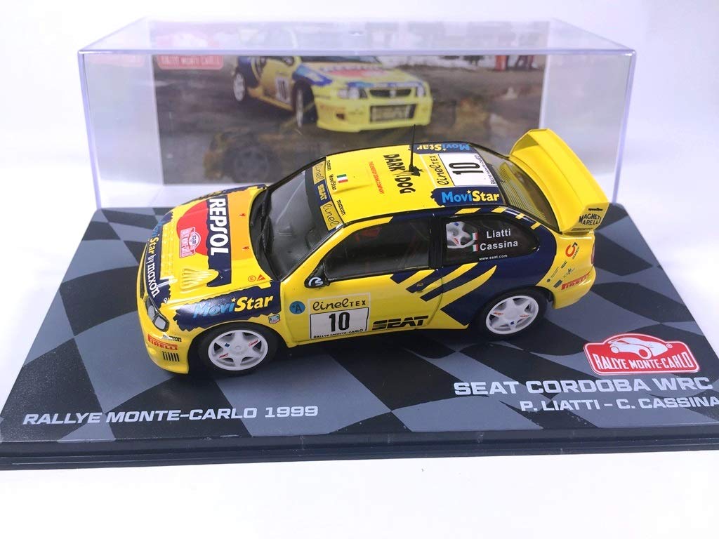 OPO 10 - Car 1/43 Seat Cordoba WRC Rallye Monte-Carlo 1999 Liatti (BR24)