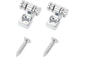 Banworks Guitar Roller String Tree Roller String Guides Retainer for Tele Telecaster Strat Stratocaster ST Electric Guitar Pack of 2 JT/YXK-01 Chrome