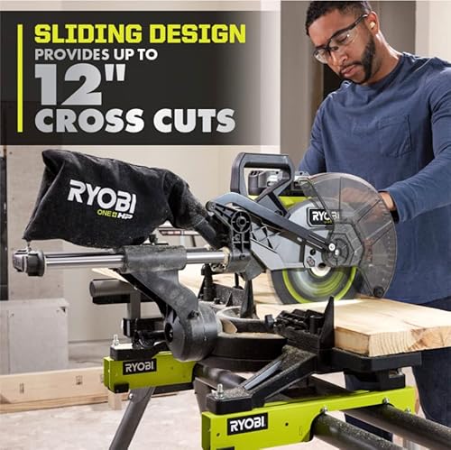 RYOBI ONE+ HP 18V Brushless Cordless 10 Sliding Compound Miter