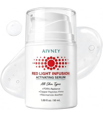 ghk cu and red light therapy Activation Serum for Face & Neck — Clinically Formulated to Amplify RLT Results — Green Tea, Niacinamide, Hyaluronic Acid, Aloe Vera, Vitamin C, Licorice Root Extract — 1 HPLC Verified Size:DSIP 10mg which bpc 157 does