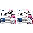 Energizer Lithium CR2 Batteries, Long Lasting Lithium CR2 Batteries Perfect for Tech Devices, 4 Count