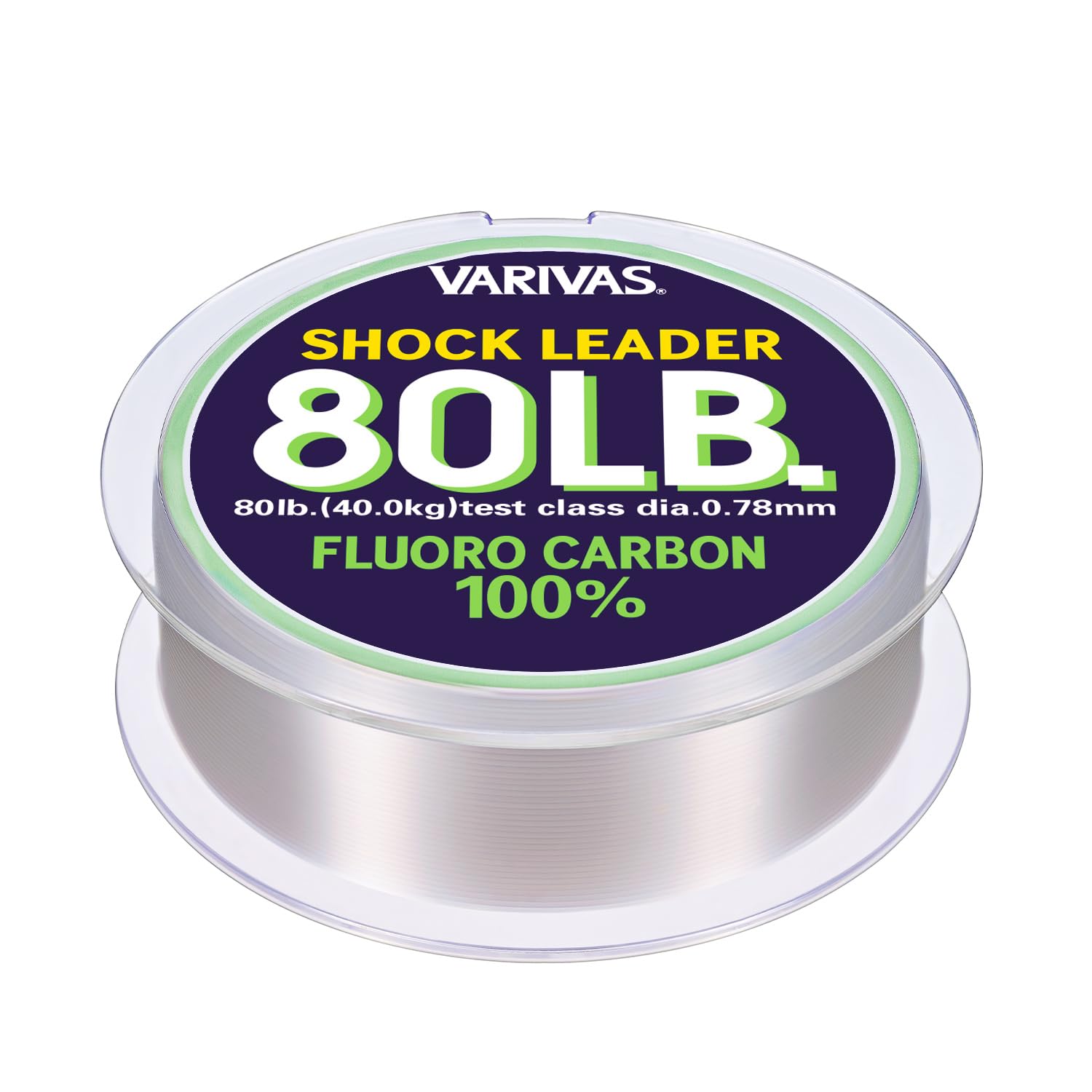 NYLON DE PECHE VARIVAS FLUOROCARBONE 30M Modèle : 80LB