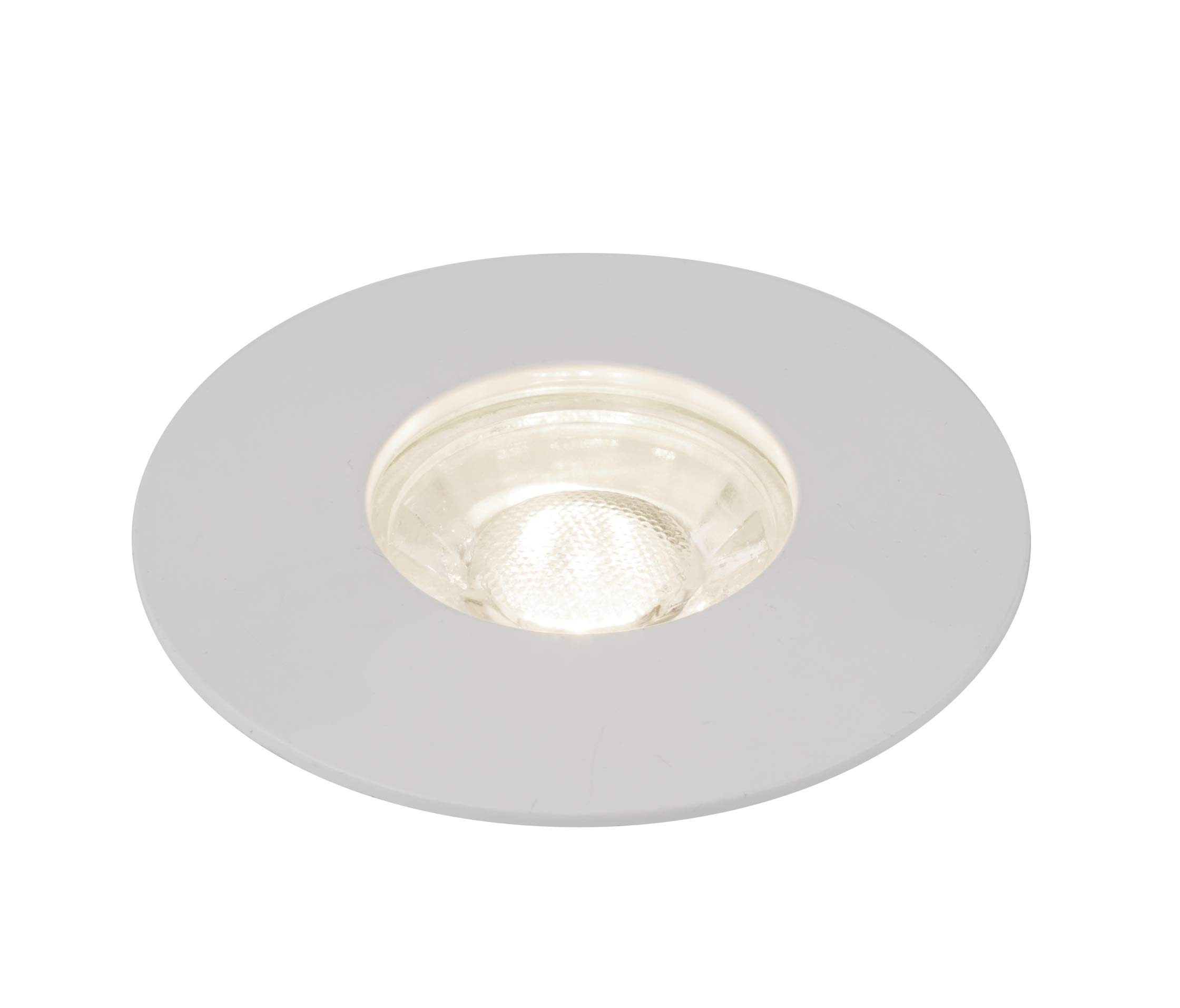 Lighting Collection LED Recessed Light, 4 W, White
