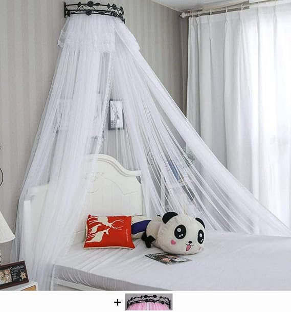 Baldacchino Per Letto Zanzariera Da Letto Princess,Cupola Rotonda Porte