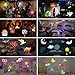 Christmas Projector Lights, Amicool Outdoor Halloween Projector Lights Waterproof LED Rotating Night Lights Snowflake Spotlight with 16 Slides for Thanksgiving Party Garden Decoration