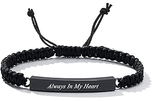 zeqingjw Cremation Bracelet for Ashes Adjustable Cremation Urn Bracelet Bangle for Ashes Stainless Steel Memorial Ashes Keepsake Jewelry for Men Women