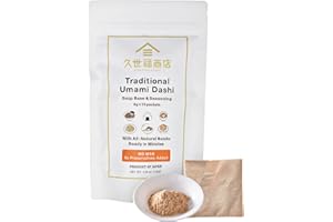 KUZE FUKU & SONS [Kuze Fuku] Traditional Umami Dashi Soup Base & Seasoning, Authentic Product of Japan, No MSG (15 packets)