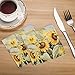 1 redgogo Sunflower Vintage Paper Napkins Decorative Elegant Paper Party Cocktail