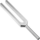 DEXSUR Medical Grade Aluminum Alloy Sensory Professional Instrument for DNA Repair Healing Tuning Forks Sound Healing Fork, One Each of C 512 Tuning Fork
