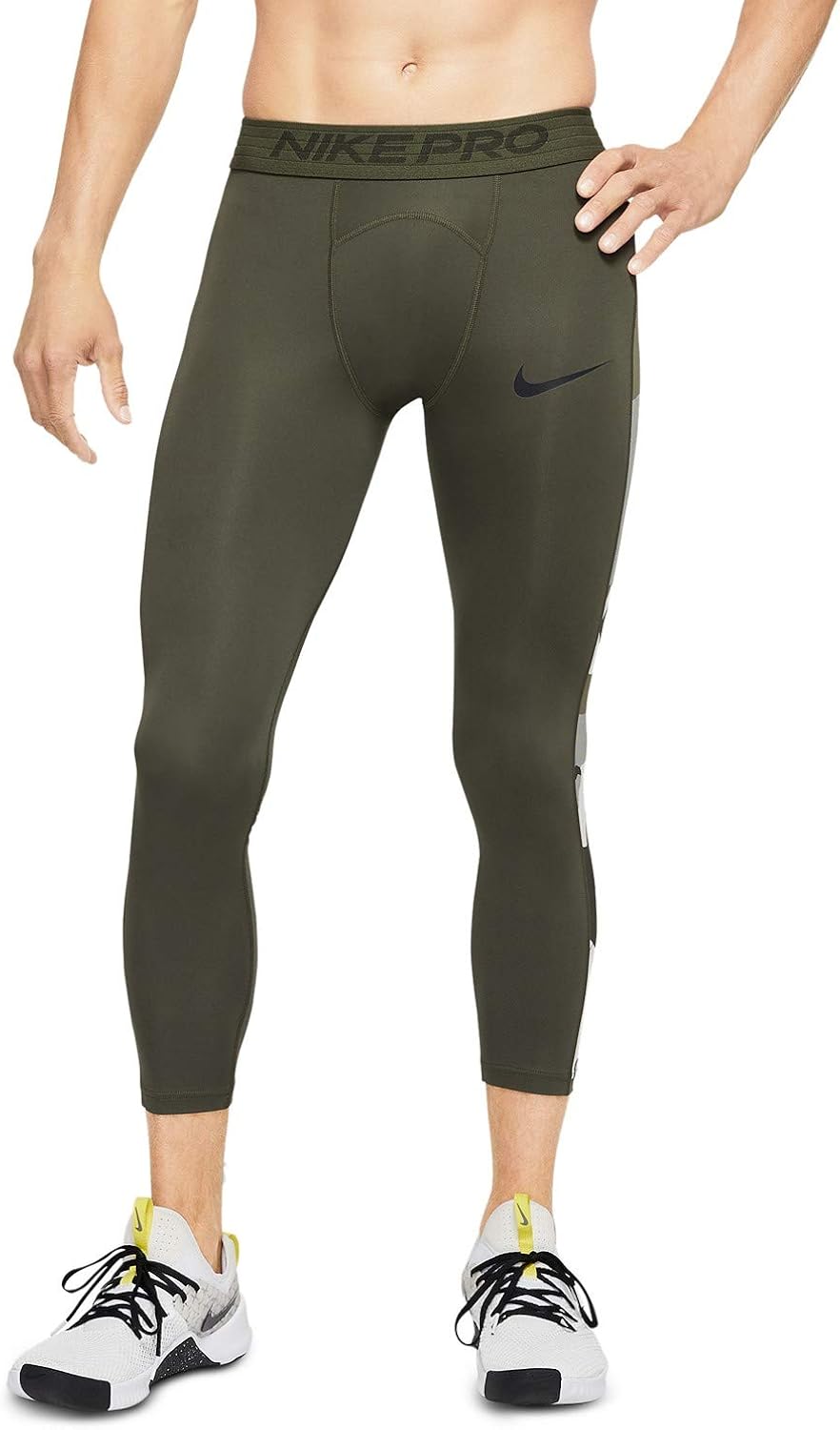cropped nike pro camo leggings