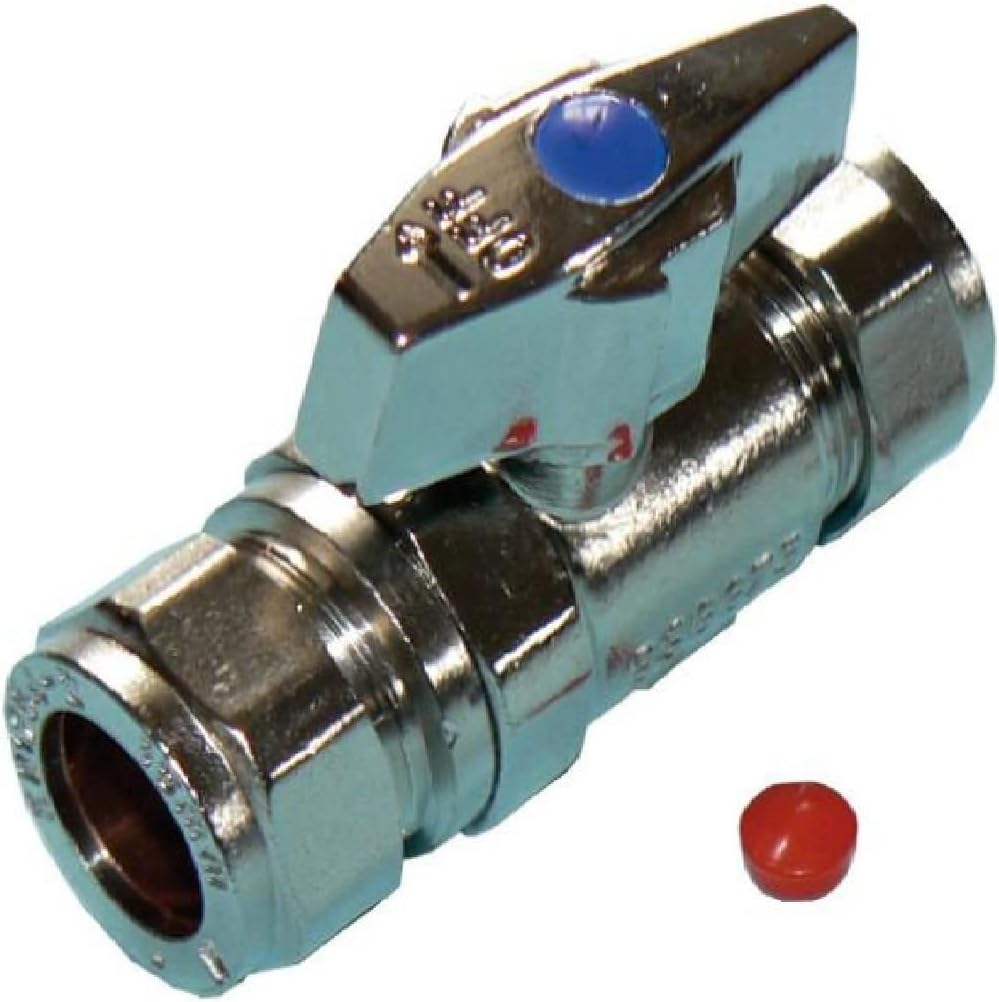 Large Bore 15mm Isolation Valve with Butterfly Handle, Pipe Size - 15mm - Image 3