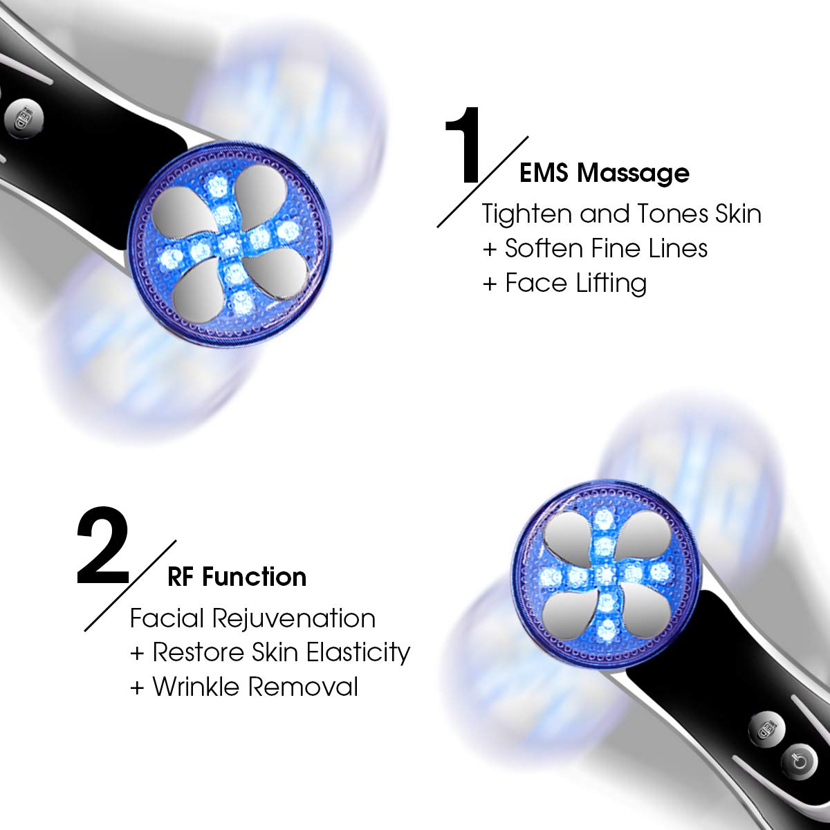 Facial Device 4 in 1 Color Face Beauty Machine: Beauty