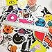 Cute Trendy Stickers for Teens Girls, Perfect for Water Bottles, Skateboard, Laptops, Phone, Luggage Vinyl Decal Sticker Pack Waterproof (100 Pieces)