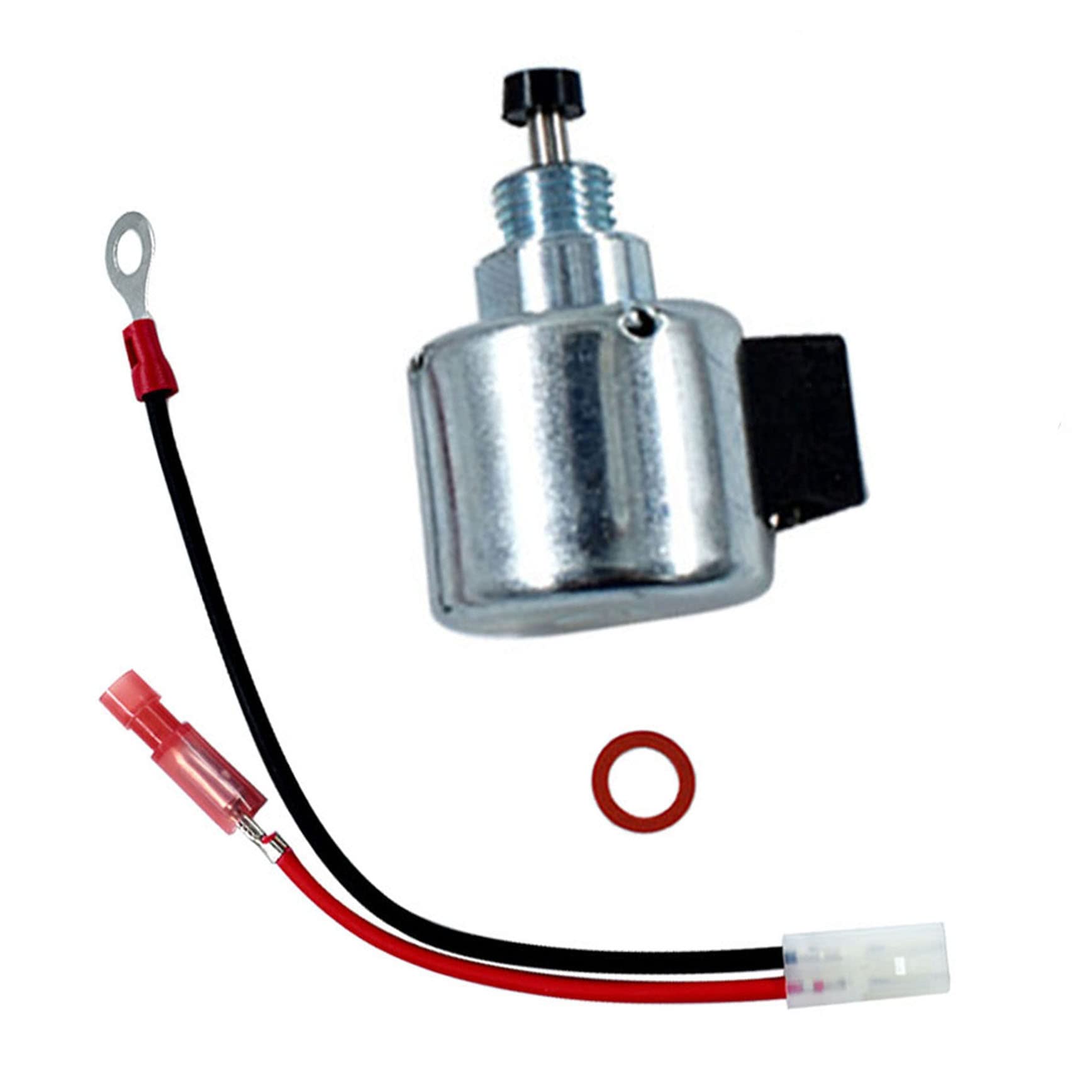Photo 1 of YSMN 1275534 Fuel Shut Off Solenoid Valve Kit Replacement for Kohler CH11 CH12 CH13 CV461 CV490 CV491 Replacement for John Deere AM128242 AM128816