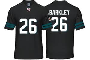 IKIIO Custom Mens/Youth Football Stitched T-Shirt for Sports Fan Green No Brand/Logos