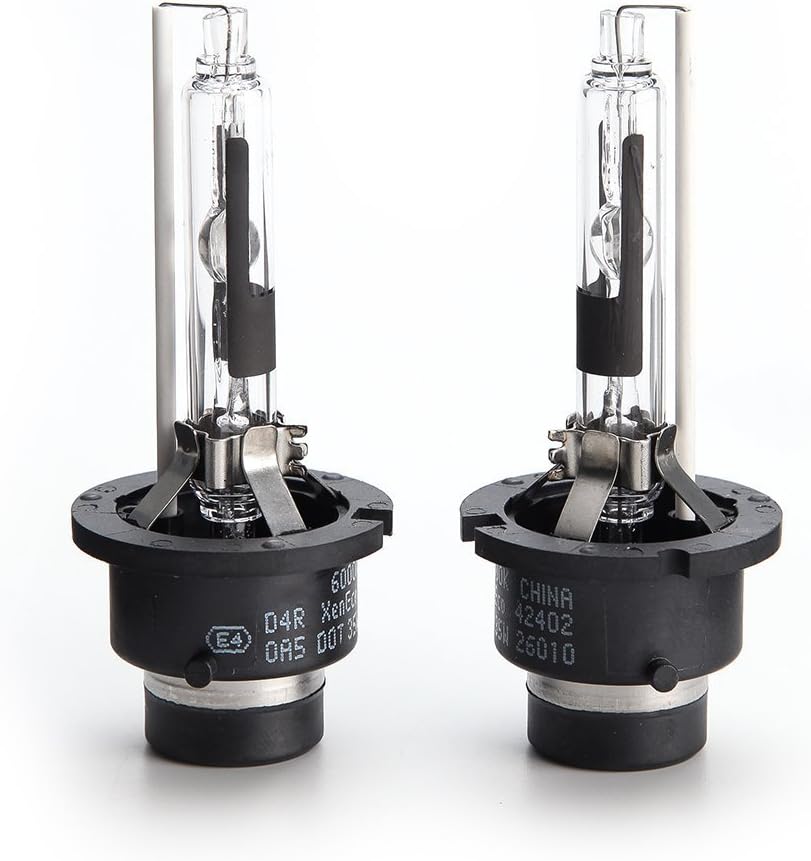 Probrother New Car Xenon HID Headlight Replacement Bulb (Pack of 2) (D4R, 6000K)