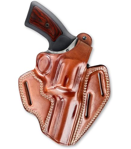 Amazon.com : Masc Premium Leather Pancake OWB Belt Holster Open