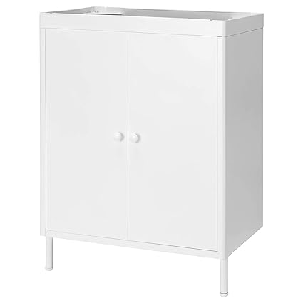 Ergy Wash Basin Cabinet With 2 Doors 58x39x78 Cm Natural Amazon