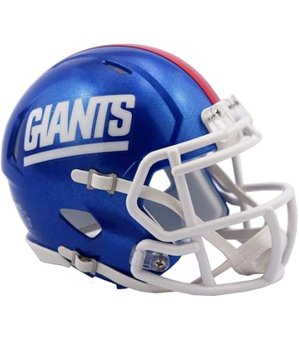 Riddell NFL New York Giants Retro Revolution Speed Mini Helmet : Sports & Outdoors