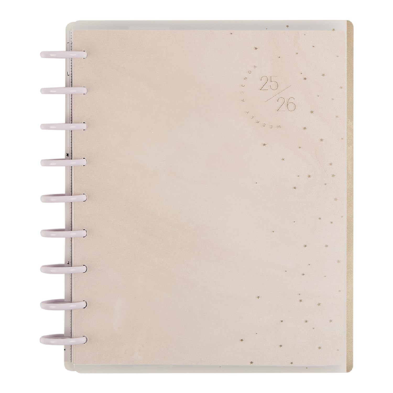 Photo 1 of Happy Planner Disc-Bound 12-Month July 2025–June 2026 Planner with 3 Extra Months, Classic Size, Student Layout, Cosmic Plans
