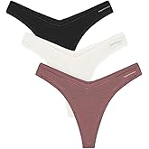 Organic Basics womens Flex Organic Cotton Thong Underwear 3-pack
