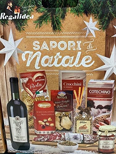 Gift Pack - Sapori di Natale - 8 Unit with Elegant Tray - Regalidea