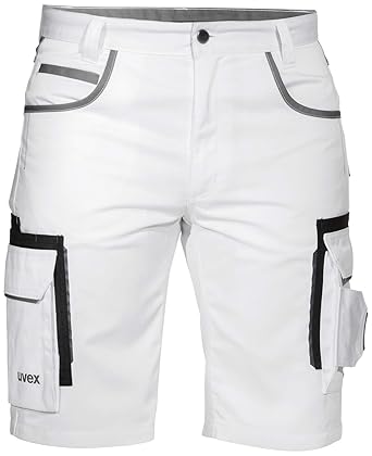 Uvex Tune-Up Pantalons Courtes de Travail pour Hommes - Shorts Cargo  Bermuda - Multiples Poches,Blanc,42: Amazon.fr: Commerce, Industrie \u0026  Science